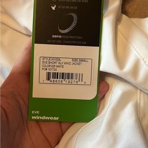 Zero Restriction Full Zip Tshirt